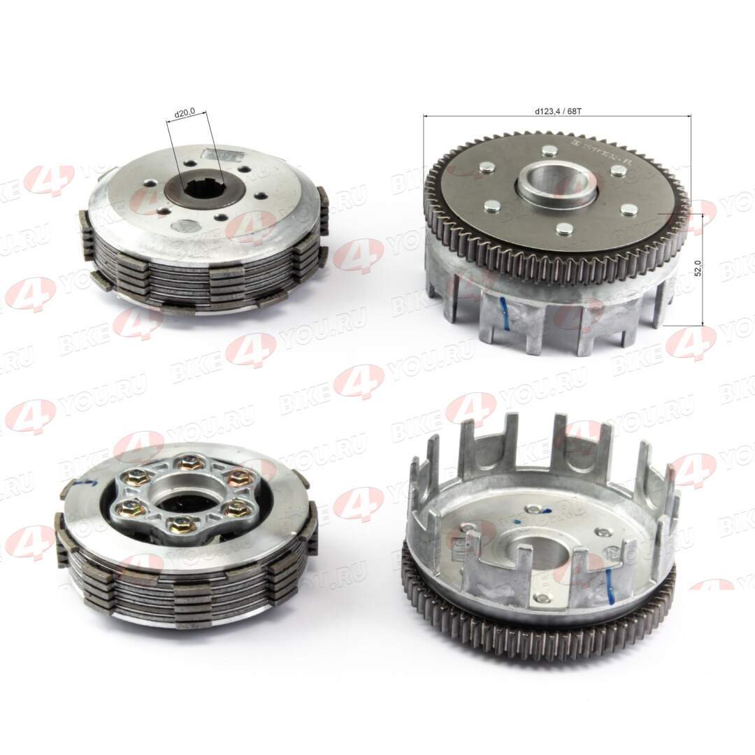 Барабан сцепления в сборе 174MN-3 (CBS300) ZS