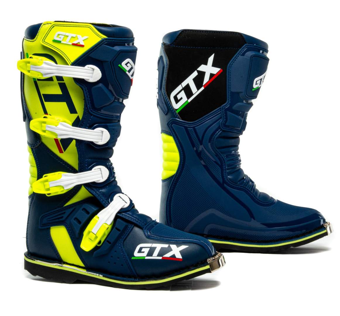 Мотоботы GTX MX №1 blue/green (р. 45)