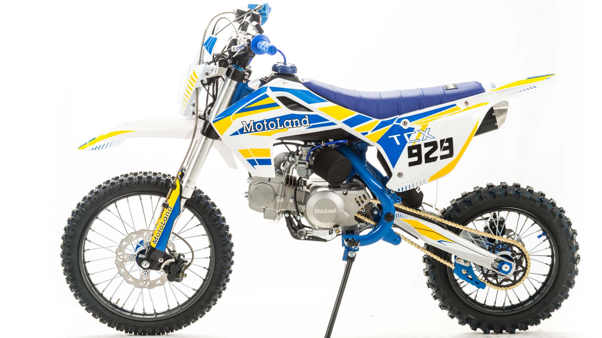 Питбайк  Motoland TCX125 E 17/14 синий